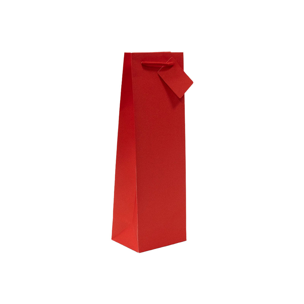 1 BOTTLE BAG 'Plain Red' Each (BPR1 replaced by BB1RE) Image