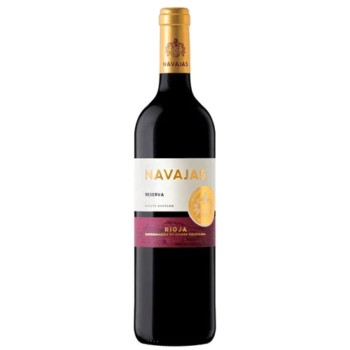 BODEGAS NAVAJAS Rioja Reserva 2018 Bottle Image