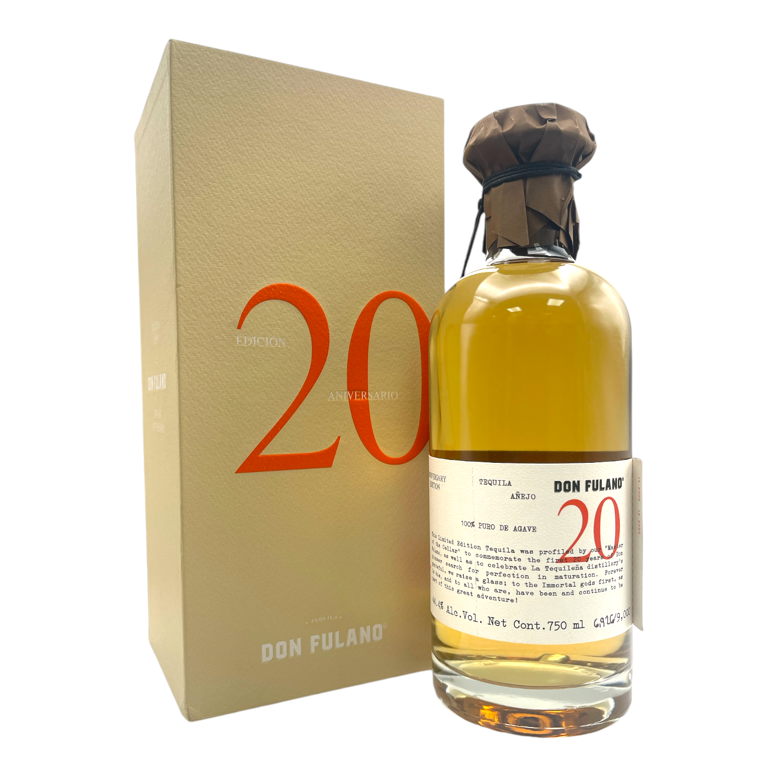 DON FULANO 20th Anniversary Release Sherry Aged Anéjo 100% Puro de Agave Bottle (75cl) 44.4%abv ADF (los) Image