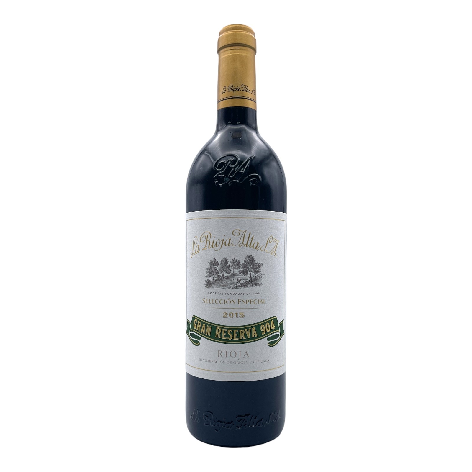 LA RIOJA ALTA SA Gran Reserva 904 'Seleccion Especial' - Rioja Alta 2015 Bottle Image