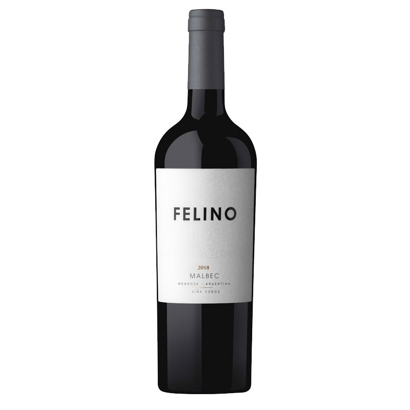 VINA COBOS Malbec 'Felino' by Paul Hobbs 2024 Bottle VEG/VGN 14.5%abv Image