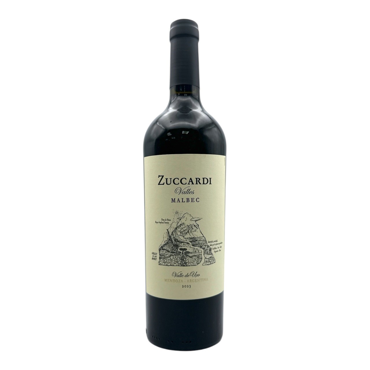 ZUCCARDI Valles Malbec - Valle de Uco, Mendoza 2024 Bottle SUS Image