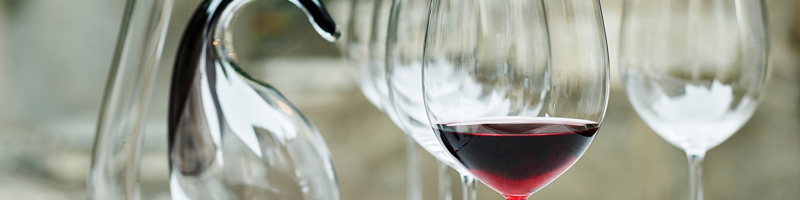 Riedel Glass Banner