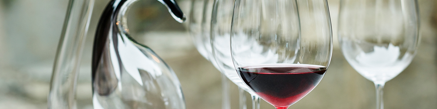 Riedel Glass Banner