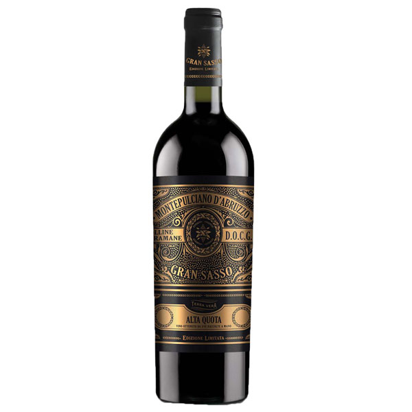 GRAN SASSO Montepulciano d'Abruzzo 'Alta Quota' Teramane 2022 Bottle - VEG Image