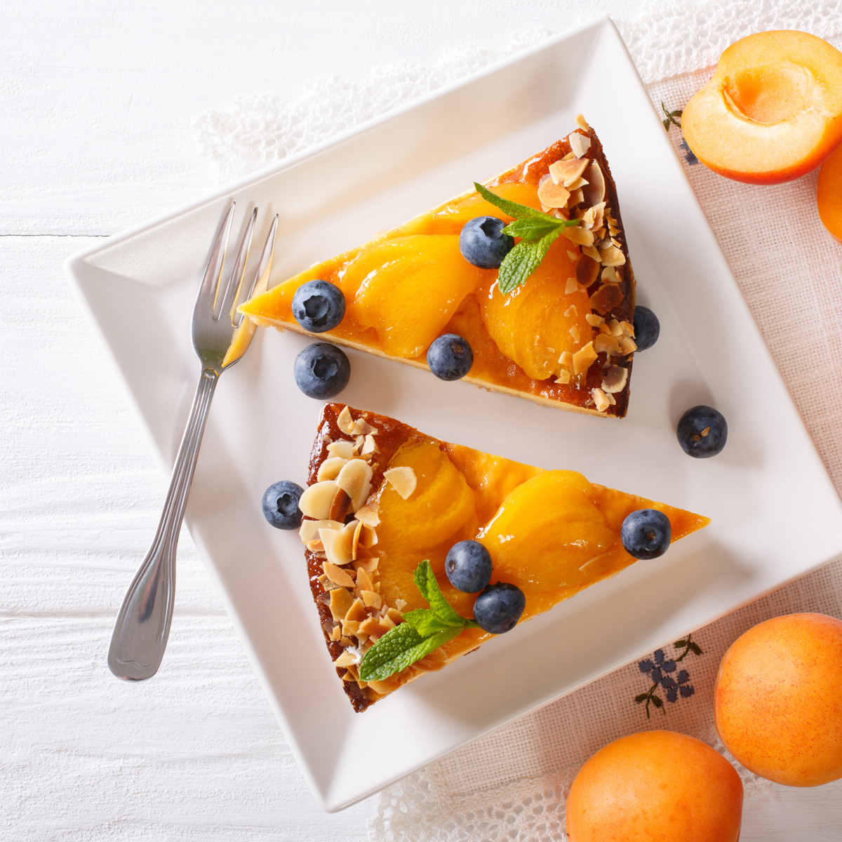 Peach Cheesecake