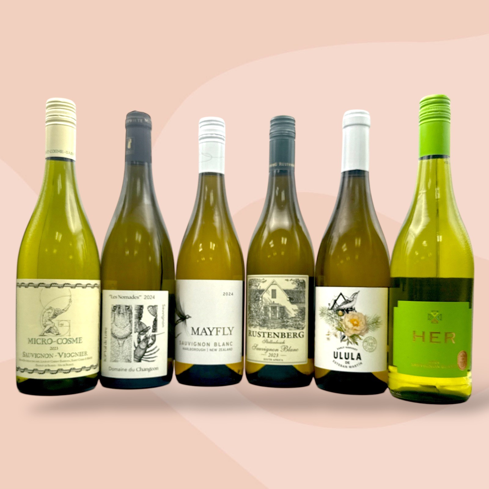 DUNELL'S WINE SELECTION 6 'Easy Drinking Sauvignons' No.03 Mixed Case x 6 Bottles Image