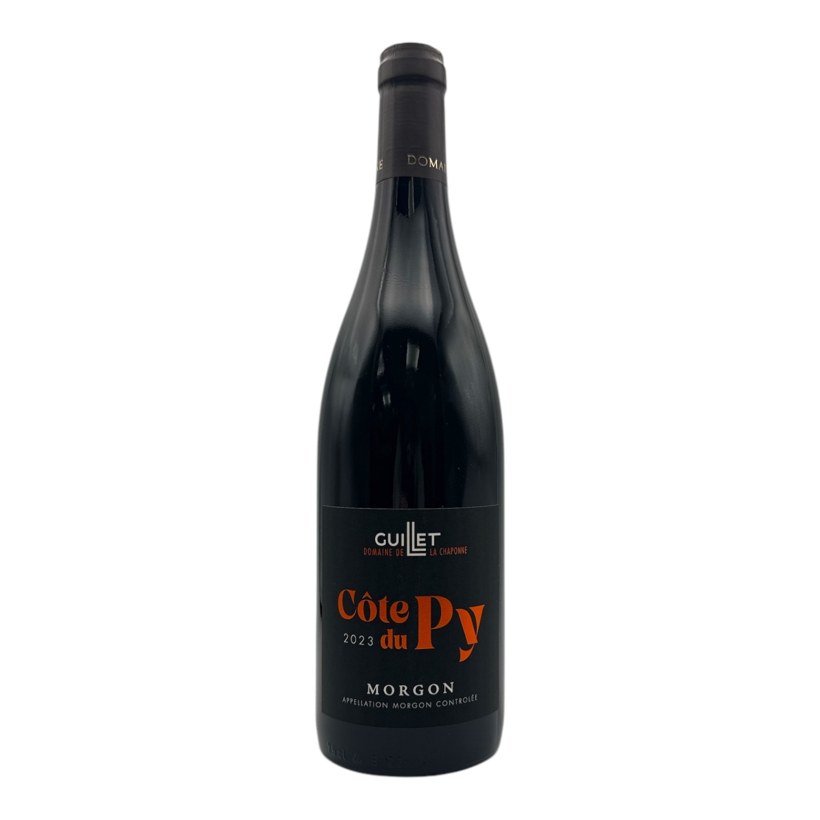 DOMAINE DE LA CHAPONNE Laurent Guillet Morgon Cote du Py AMP 2023/24 Bottle Image
