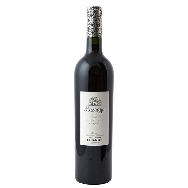 MASSAYA Red 'Terrasses de Baalbeck' - Bekaa Valley 2022 Bottle VGN Image