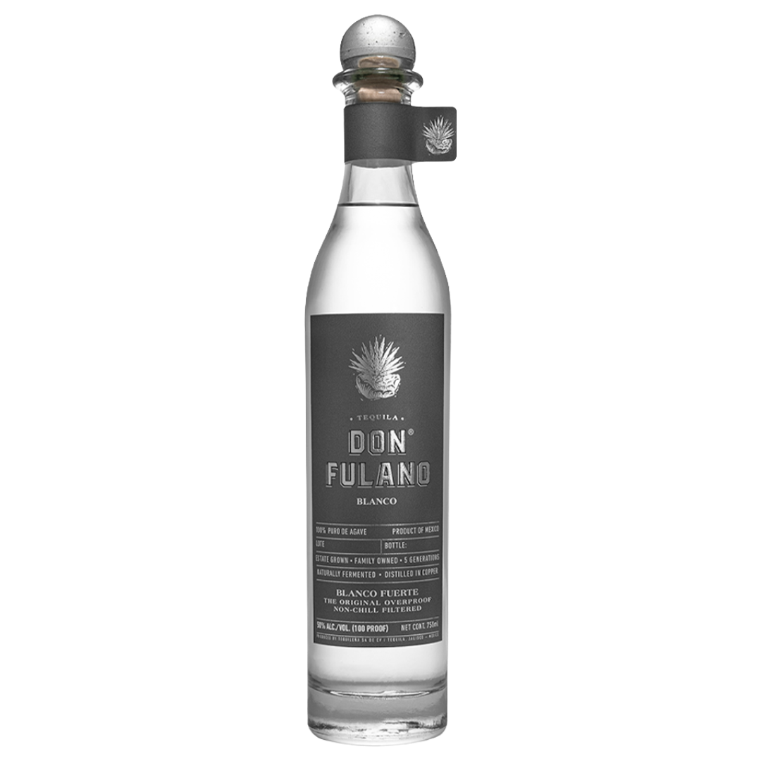 DON FULANO Blanco 'Fuerte' Overproof Tequila 100% Puro de Agave Bottle (70cl) 50%abv ADF Image